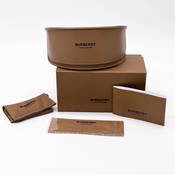 NEW BURBERRY BE4401U 3002/2 DARK HAVANA/GREEN MEN SUNGLASSES BURBERRY - Picture 11 of 11